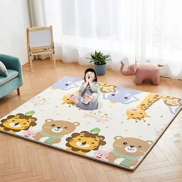 Baby Play Mat Waterproof EPE Soft Floor Playmat Foldable Crawling Carpet Kid Game Activity Rug Folding Blanket