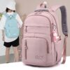 Schoolbag Girls Primary School Students Light Weight Reduction  High School Students Large Capacity Backpack
