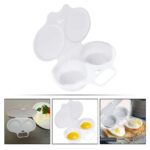 Safe Microwave Oven Egg Steamer Home Kitchen Plastic Cooking Mold Egg Poacher Quick Omelette Maker Fried Egg Gadgets Tool