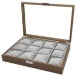 Super high-end boutique luxury pear pattern  watch display box display rack display box storage box