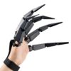 Halloween Articulated Finger Gloves Flexible Funny Flexible Toy Costume Party Ghost Claw Hand Model Halloween Party Decor