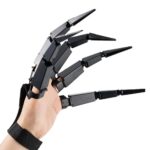 Halloween Articulated Finger Gloves Flexible Funny Flexible Toy Costume Party Ghost Claw Hand Model Halloween Party Decor