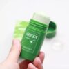 Blackhead Green Tea Solid Mask Cleansing Stick Mask Facial Dispel Acne Blemish Shrink Pores Skin Care