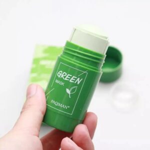 Blackhead Green Tea Solid Mask Cleansing Stick Mask Facial Dispel Acne Blemish Shrink Pores Skin Care