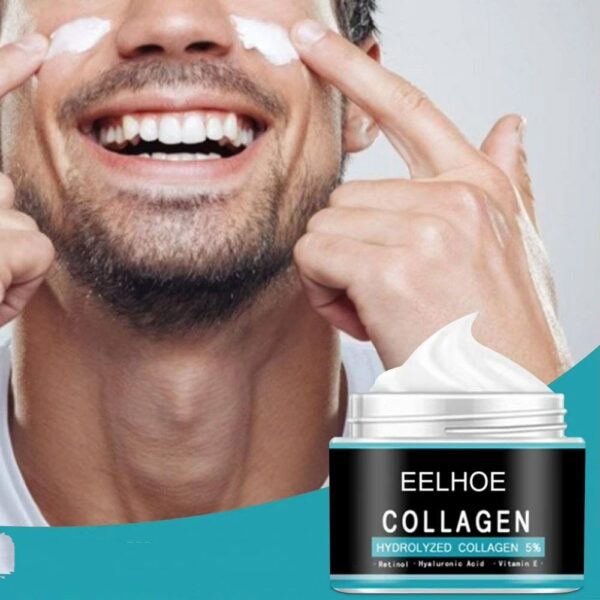 Collagen Creams For Men Anti Wrinkle Anti Aging Face Cream Firming Moisturizing Hyaluronic Acid Whitening Cream Facial Skin Care