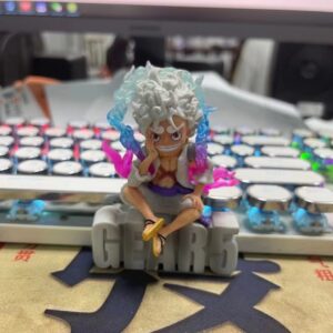 Mini One Piece Gear Action Figure Nika Statue Anime Figurine Pvc Model Doll Collection Toy