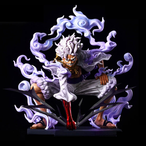 Figure Nika Luffy Gear 5 Sun God Nika Luffy Figurine Joy Boy Action Figures PVC Statue Collection Model Doll Toys