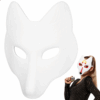 Bathroom Decorations Fox Mask Party Empty Masquerade Paper DIY Halloween Therian