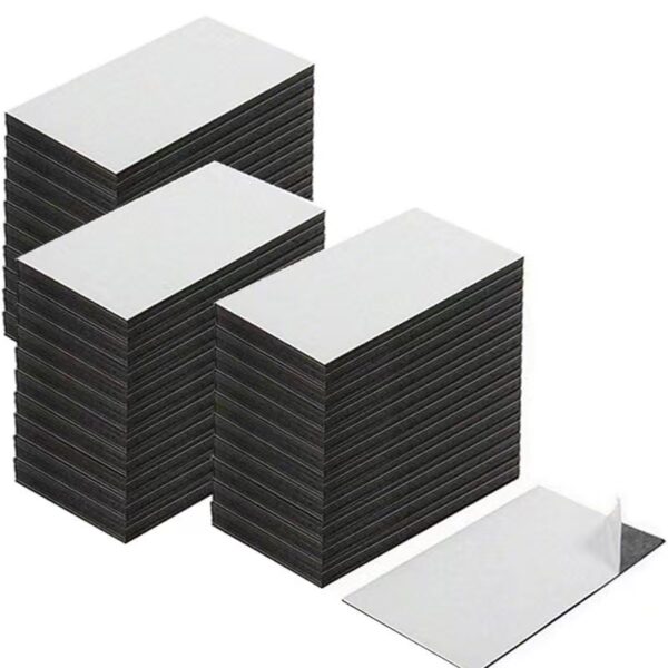 Soft Self Adhesive Business Card Rubber Magnets Peel and Sticker Flexible Magnetic Tape