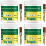 Waterproof Coating Sealant Agent Transparent Invisible Paste Glue With Brush Adhesive Home Repairing Roof Bathroom