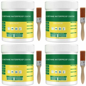 Waterproof Coating Sealant Agent Transparent Invisible Paste Glue With Brush Adhesive Home Repairing Roof Bathroom