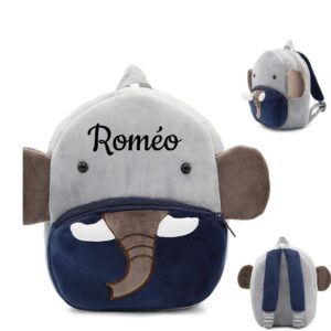Cartoon Animal Backpack Personalized Your Text Toddler School Bag for Children Baby Girls Boys