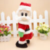 Musical Electric Singing Dancing Santa Clause Doll Hip Shake Figure Christmas Gifts Accessories Santa Clause Doll Toy