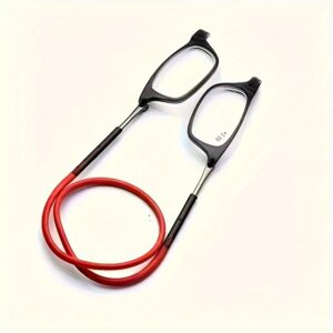 Portable Folding Neck Hanging Presbyopic Glasses High Definition Resin Fashion Magic Magnet Presbyopic Glasses