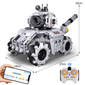 Cada City Military APP Remote Control Electric Tank Building Blocks Off-road RC Racing Car Bricks Toys