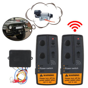 Electric Winch Switch Controller Universal Wireless Remote Control Recovery for Off-Road