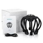 Head Scalp Massager Anti Stress Octopus Claw Electric Massageador Hair Massage Therapeutic Scratcher Bluetooth Beauty Health