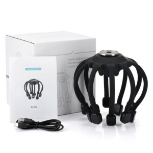 Head Scalp Massager Anti Stress Octopus Claw Electric Massageador Hair Massage Therapeutic Scratcher Bluetooth Beauty Health