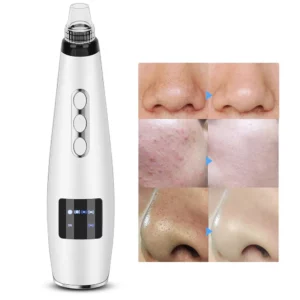 Blackhead Remover Vacuum, Electric Facial Comedo Suction Pore Cleaner Extractor Tool,Replaceable Suction Heads
