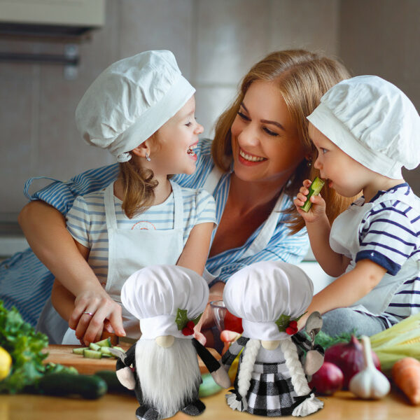 Chef Gnome Plush Doll - Perfect Christmas Decoration and Gift for Festive Chefs