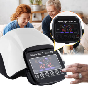 Electric Heating Knee Pad Massager for Knee Joint Leg Muscle Massager Vibrating Red Light Therapy Pain Treatment Beauty Health