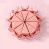 Pink Red Butterfly Triangle Candy Cake Box Gift Packaging Box Wedding Birthday Party Supplies Favour Baby Shower