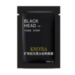Facial Black Mask Face Care Nose Acne Blackhead Remover Minerals Pore Cleanser Mask Black Head Strip