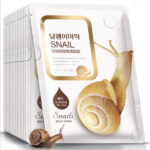 Bioaqua Sheet Mask Snail Essence Facial Mask Skin Care Face Mask Remove Blackheads Hydrating Moisturizing