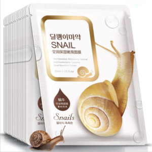 Bioaqua Sheet Mask Snail Essence Facial Mask Skin Care Face Mask Remove Blackheads Hydrating Moisturizing
