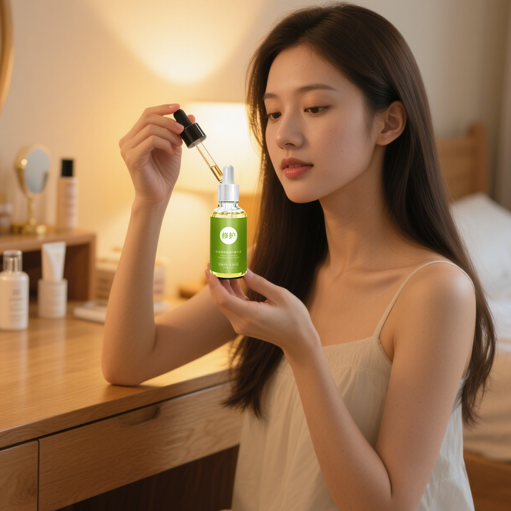 Facial Redness Serum Red Blood Itching Treatment Cream Shrink Pore Rosacea Skin Moisturize Sooth Face Whiten Care