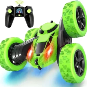 RC Stunt Car Children Double Sided Flip Remote Control Car Degree Rotation Off Road Kids