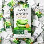 Aloe Vera Gel Portable Facial Mask Soothing And Repairing After Moisturizing Hydrating Shrink Pores Sleep Mask Skin Care