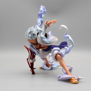 Anime Figures Nika Luffy Gear 5th Action Figure Gear God Pvc Figurine Gk Statue Model Decoration Doll Toys
