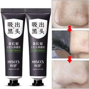 Blackhead Remover Mask Facial Shrink Pores Acne Black Head Removal Cream Nose Cleansing Black Peel Off Masks Gel Skin