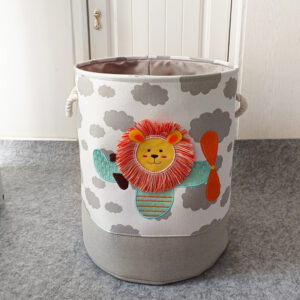 Baby Laundry Basket Cute Dinosaur Foldable Toy Storage Bucket Picnic Dirty Clothes Basket Box Organizer Cartoon