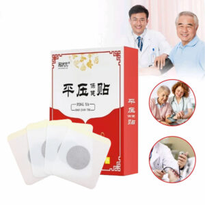 Stabilize High Blood Pressure Plaster Treat Headache Insomnia Tinnitus Navel Medical Health Sticker