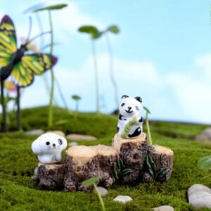 Tree Stump Bridge Model Mini Resin Fairy Garden Miniatures DIY Doll House Terrarium/ Succulents Micro
