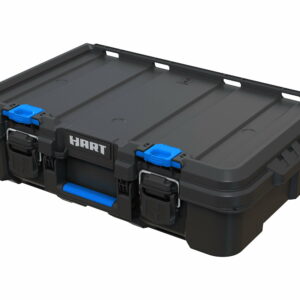 Stack System Tool Box with Small Blue Organizer & Dividers Modular Storage System
