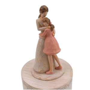 Music Box Gifts For Mother Funny Sculpted Musical Figurine Gifts Mother's Day Thanksgiving,Birthday Gifts for Mom and Son