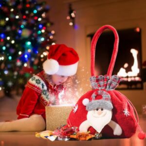 Christmas Gift Snowman Doll Bag Christmas Decoration Small Christmas Eve Apple Box For Christmas