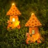Tree House Solar Decorative Lights Small House Ornaments Outdoor Garden Garden Balcony Patio Path Decorative