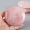 Massage Stone Natural Chakra Palm stone Healing  Crystal Rose Quartz Beauty Health Care Energy Stone
