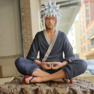 Naruto Anime Figures Ero Sennin Action Figure Meditating Jiraiya Figurine PVC Statue Model Decoration Dolls