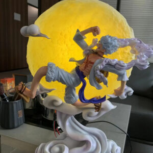 One Piece Anime Figure Moon Fairy Nika Monkey D Luffy Action Figure Statue Model Doll Collection Christmas Toys