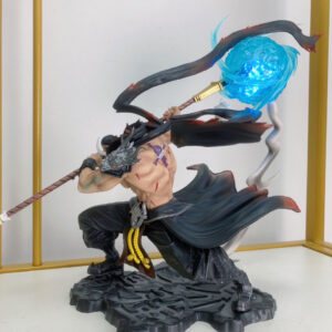 Anime Figure White Beard Edward Newgate POP Max Action Figure With Light Collection Decorations Statue Model Toy Gifts