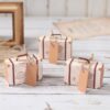 Travel Suitcase Candy Box Kraft Paper Gift Boxes Wedding Birthday Party Decoration Supplies Christmas