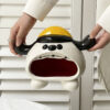 Cartoon Big Mouth Dog Storage Box Cute Puppy Ceramic Foyer Ornaments Home Desktop Decoration For Friends Birthday