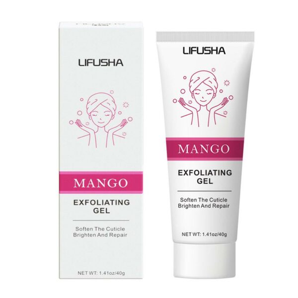 Face Exfoliating Gel Deep Cleaning Pores Gentle Exfoliate Oil Control Smooth Soften Face Facial Scrub Skin Moisturizing