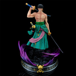 Figure Small Blood Bath Sauron One Piece Gk Three-Knife Flow Stunt Version Scene Statue Boxed Anime