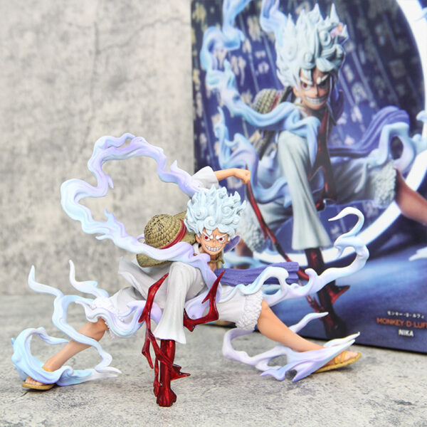Figures Luffy Gear Figure Anime Action Figures Nika Sun God Statue Model Doll Ornament Collection